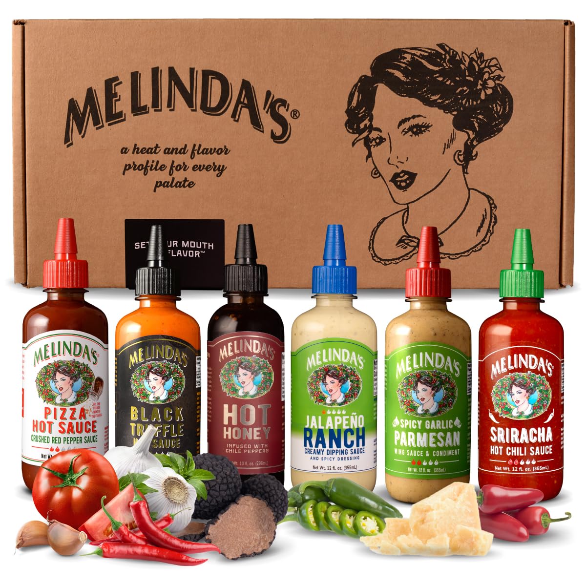 Amazon.com : Melinda's Pizza Collection - 6 Pack (70 Oz) - Gourmet